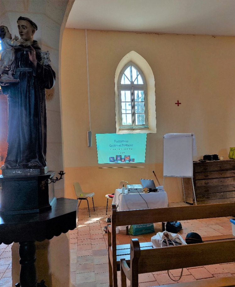 Formation gestes et postures maçon